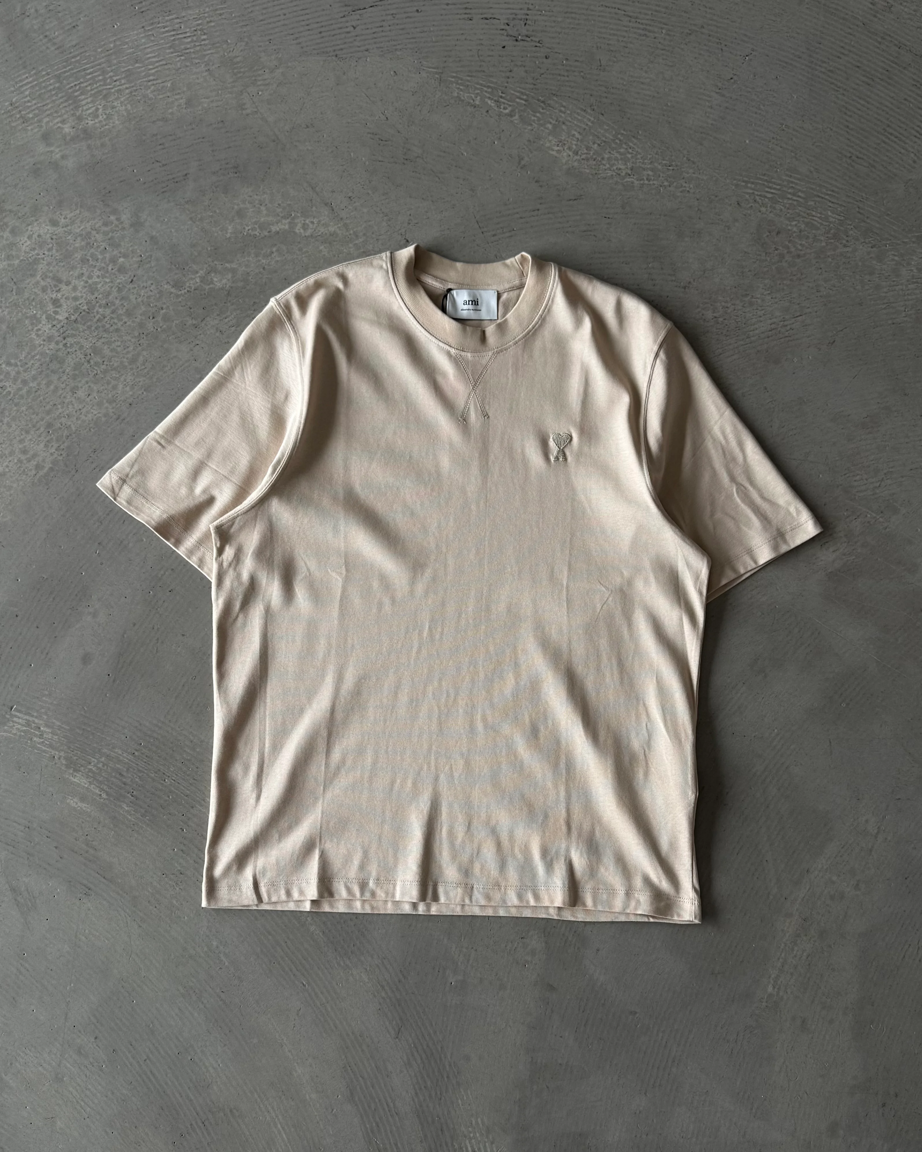 Sol Göğüs Nakış Logolu Basic T-Shirt