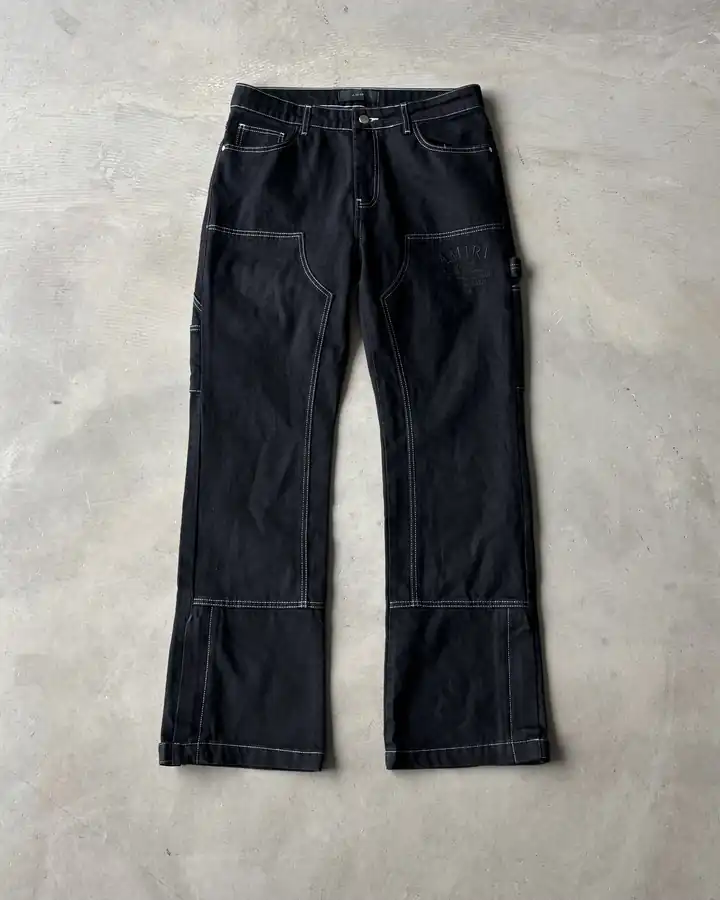 Nakış Detaylı Kot Pantolon