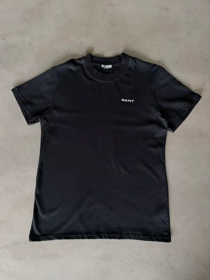 Sol Göğüs Marka Yazılı Basic T-Shirt