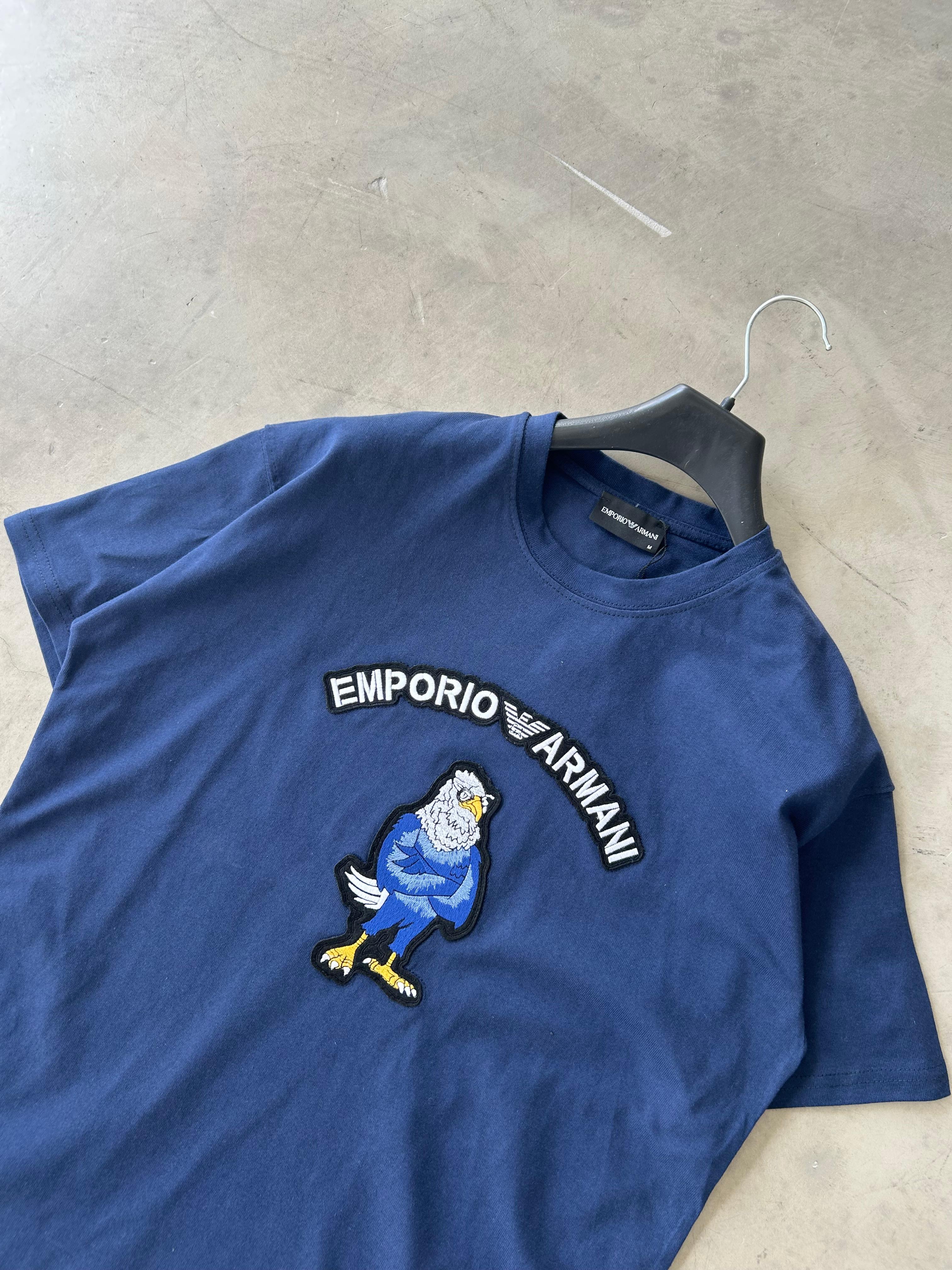 EA7 Nakışlı Premium Basic Tshirt
