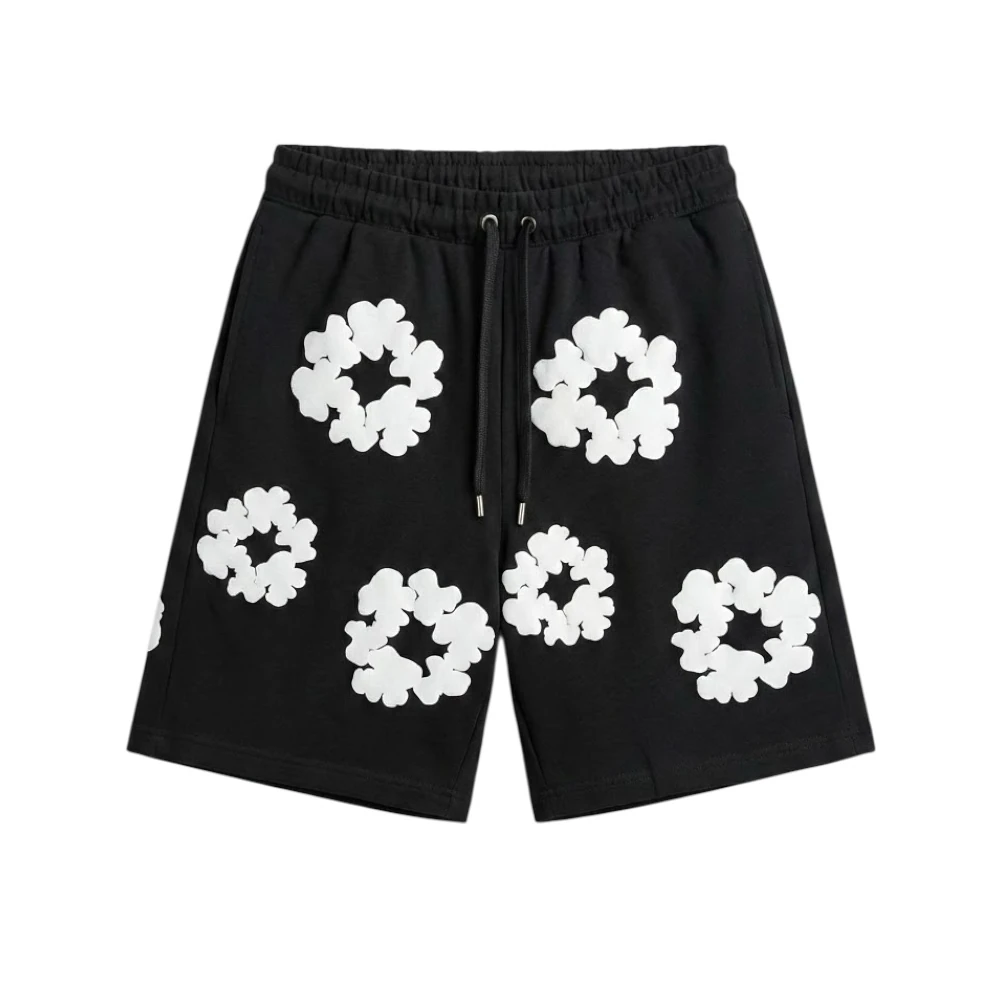 Baskı Detaylı Şort