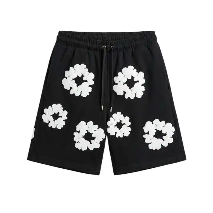 Baskı Detaylı Şort