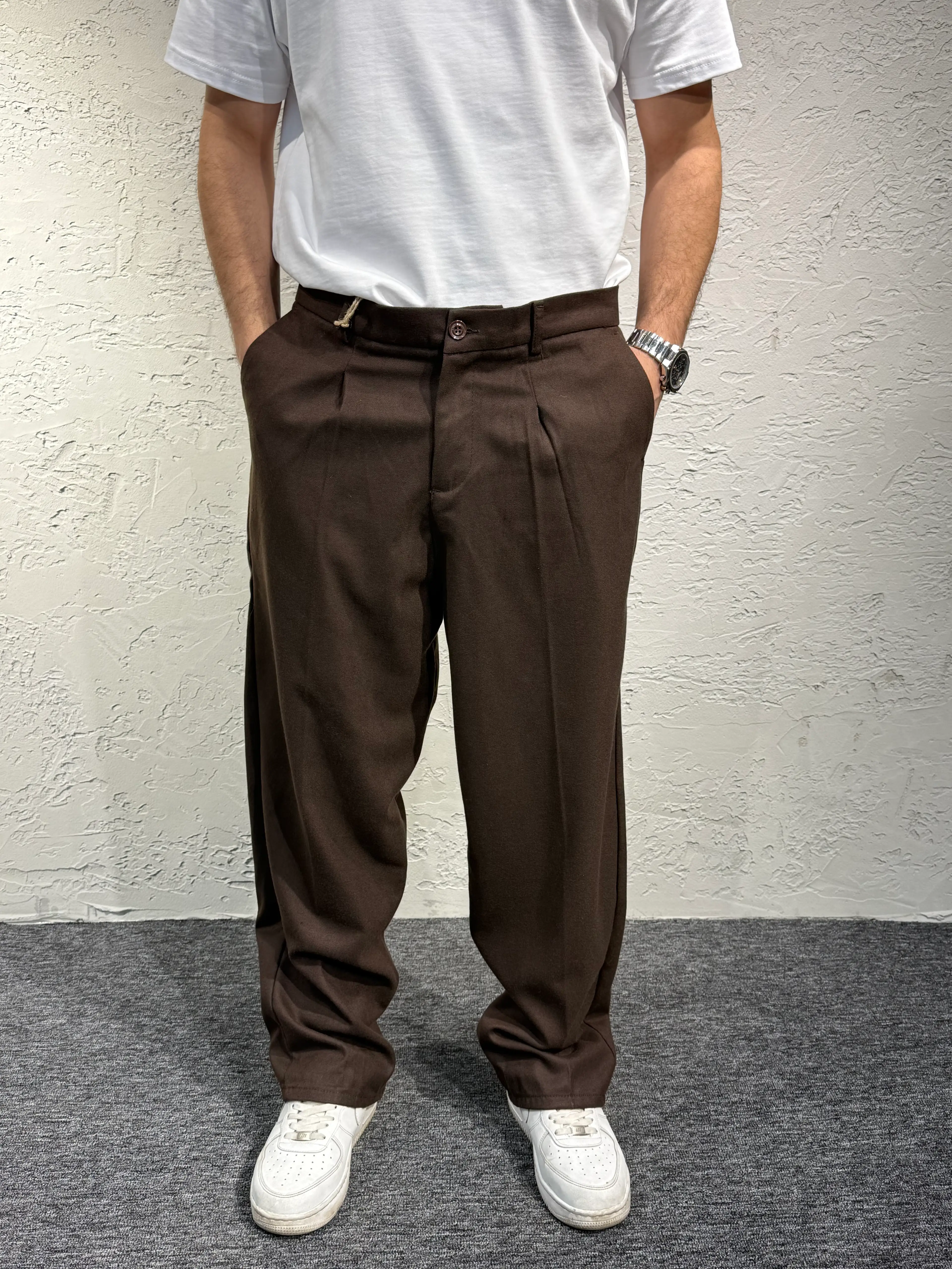 Baggy Kumaş Pantolon