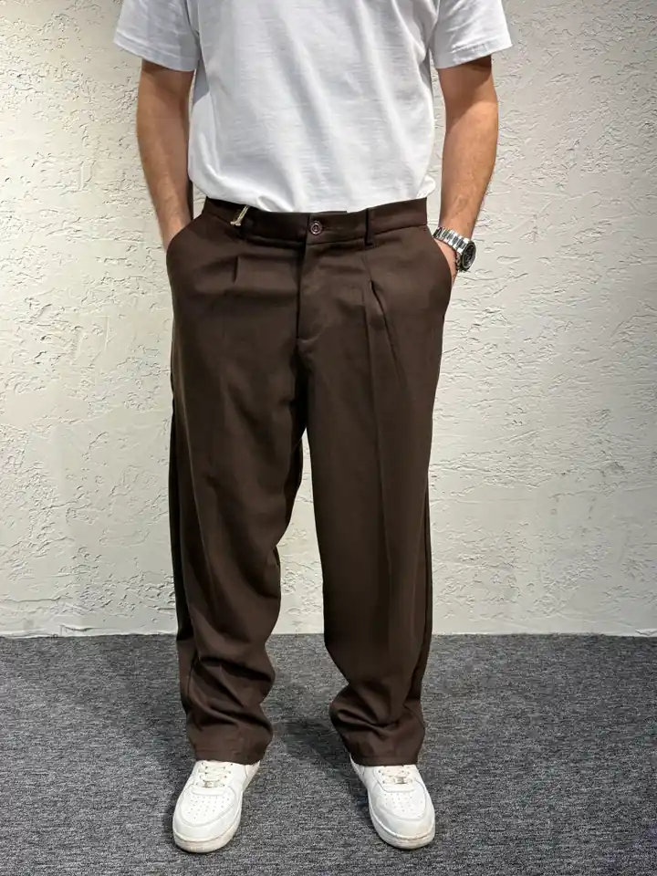 Baggy Kumaş Pantolon