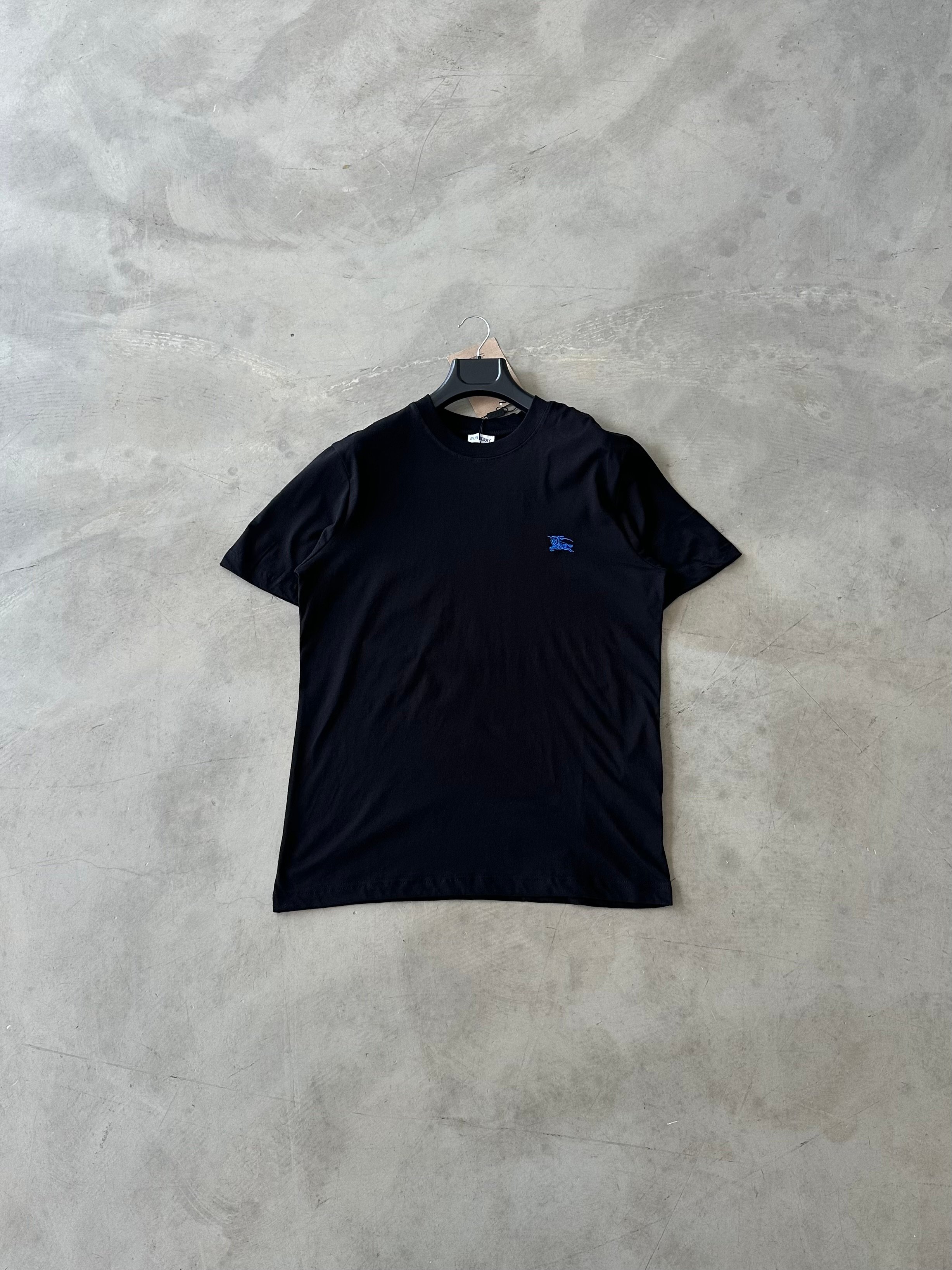 BRBRY Premium Baskılı Basic Tshirt - Siyah