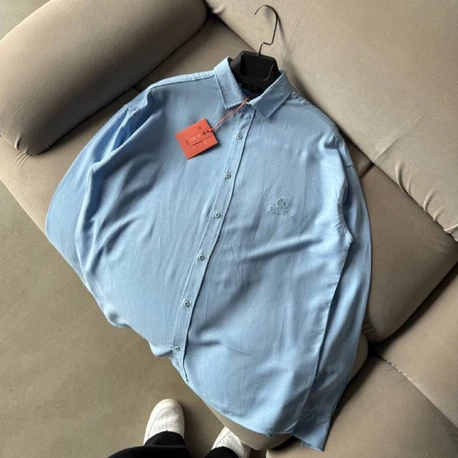 Nakış Detaylı Regular Fit Gömlek