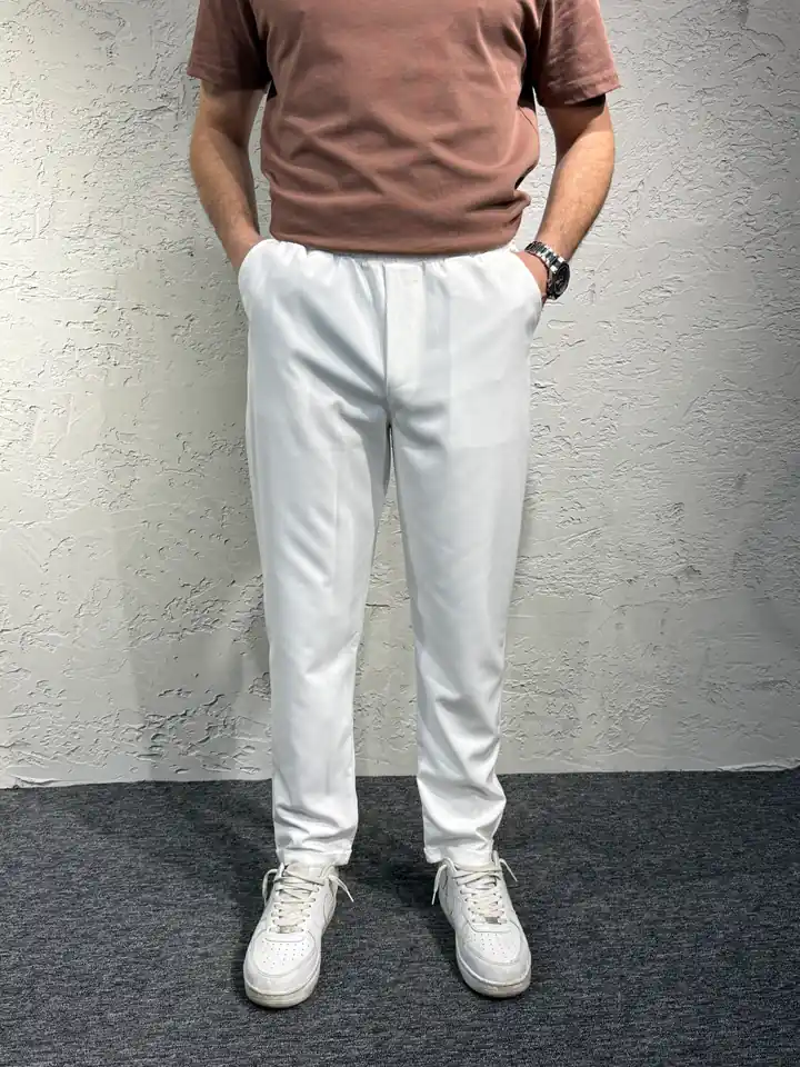 Kordonlu Basic Kumaş Pantolon