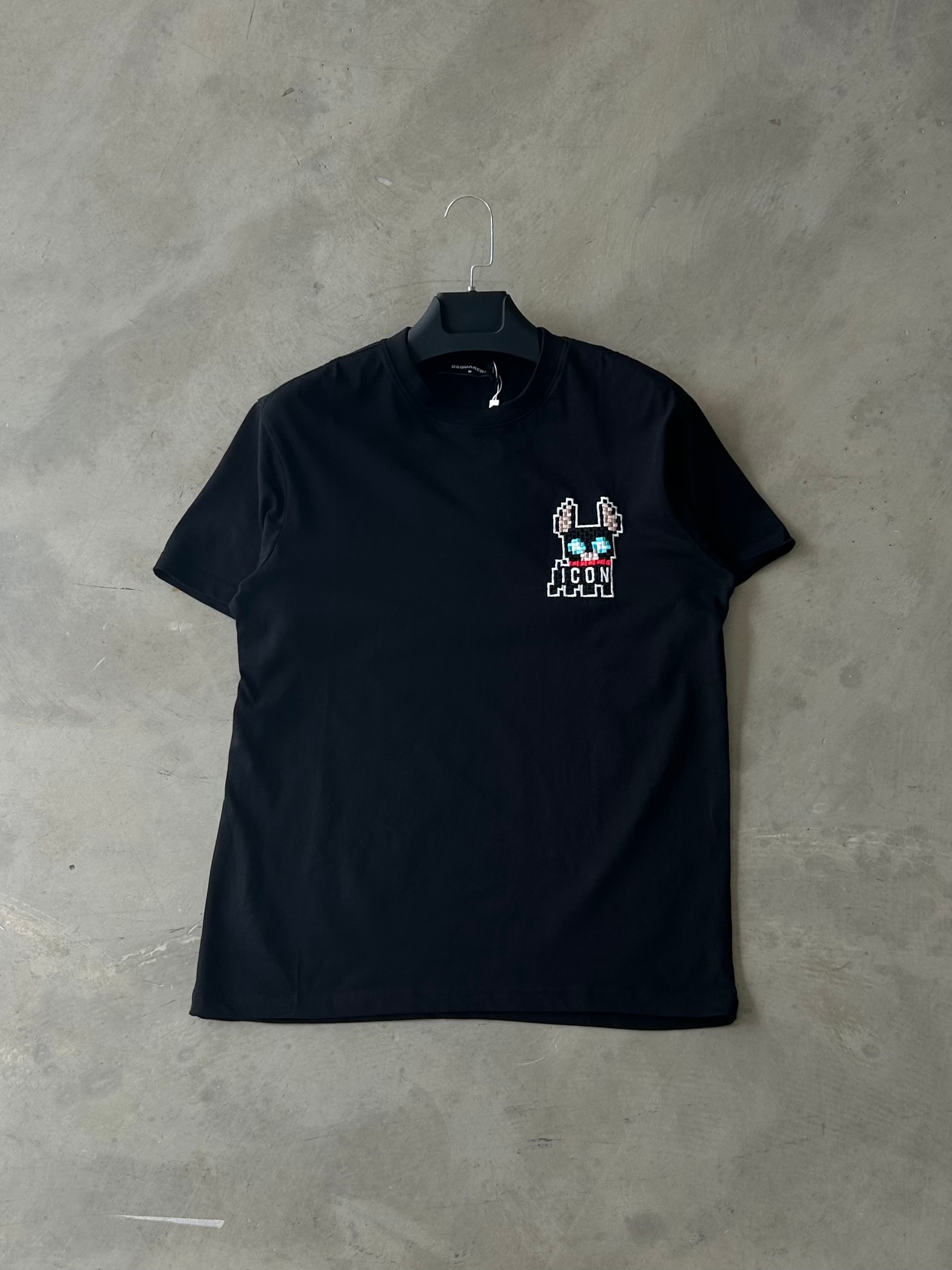 DSQ İcon Desenli Premium Tshirt