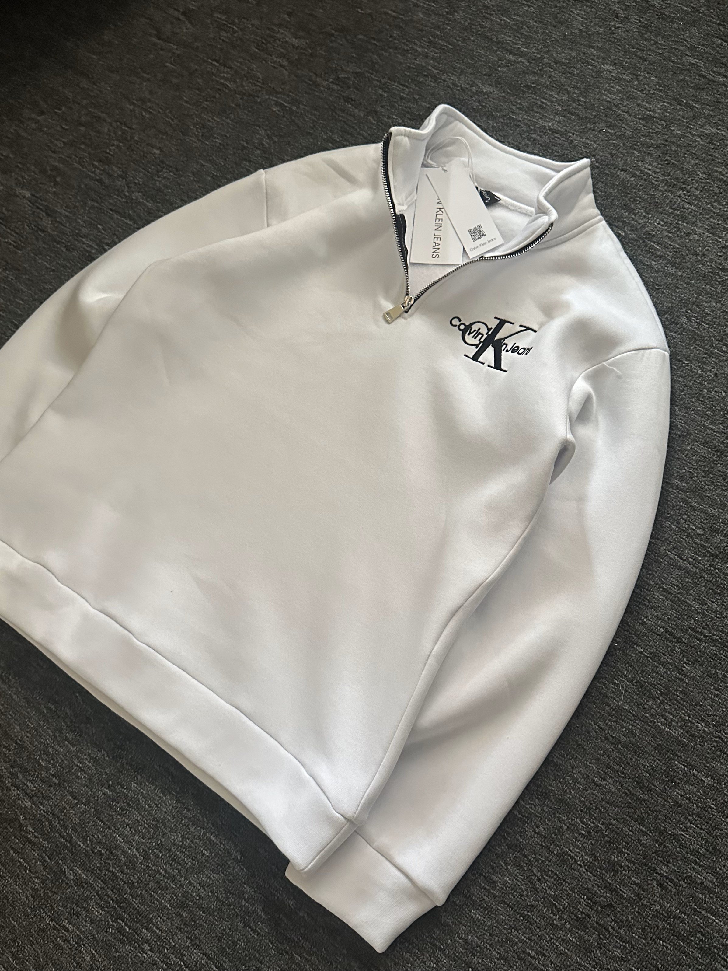 Premium Yarım Fermuarlı Sweatshirt