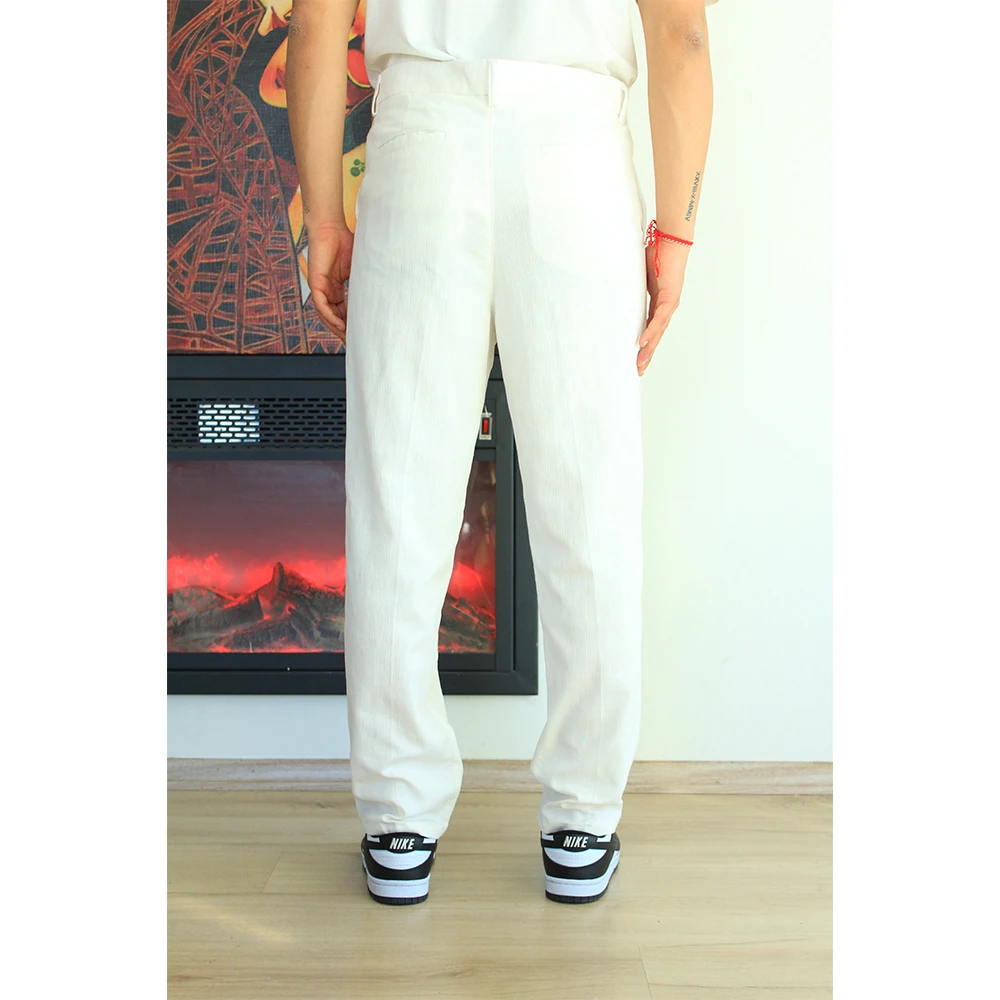 Krinkıl Kumaş Pantolon