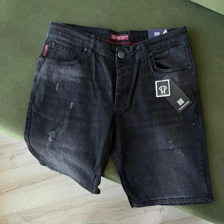 Kot Şort - Siyah Renk