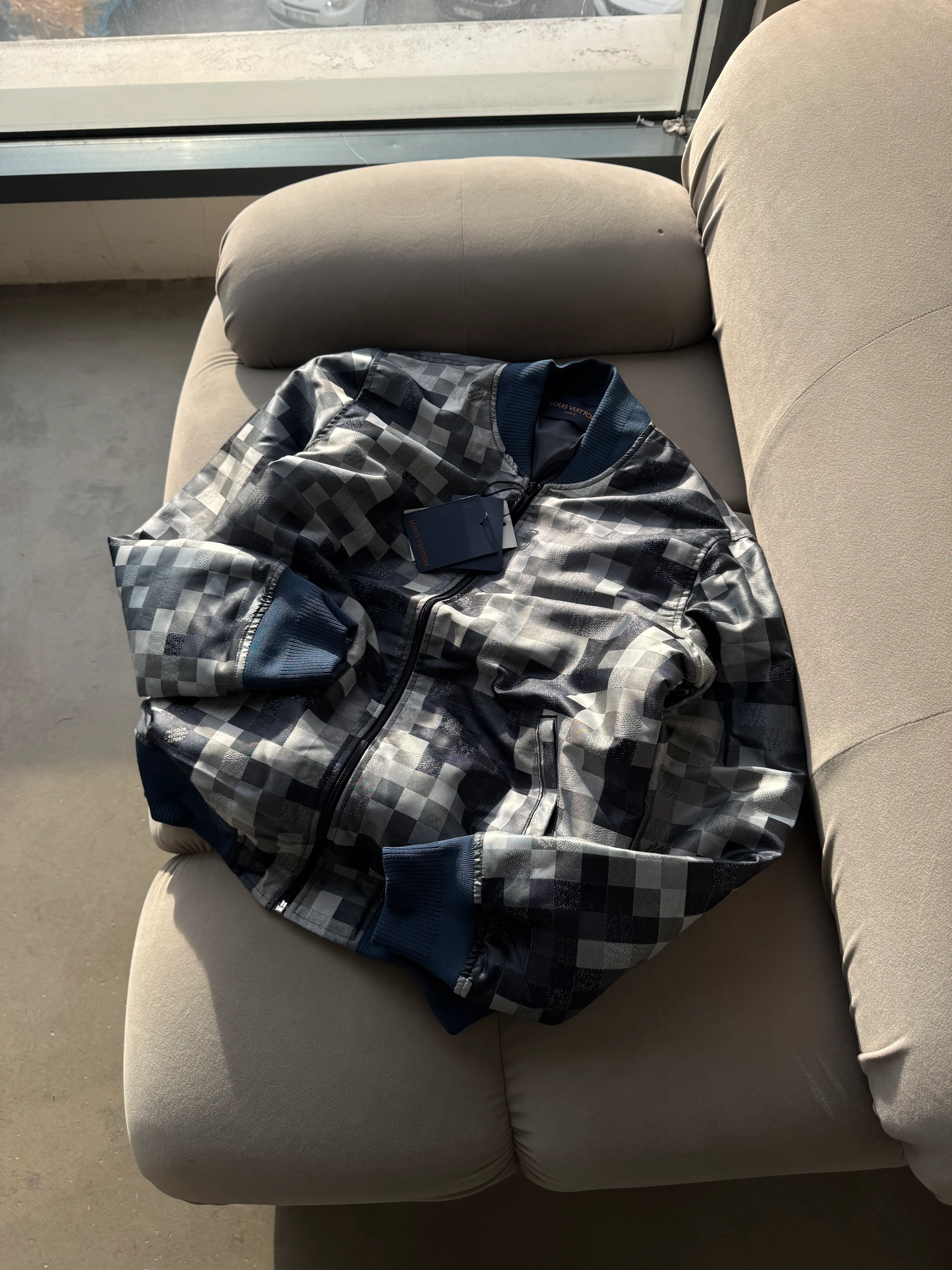 LV Extra Premium Damalı Ceket