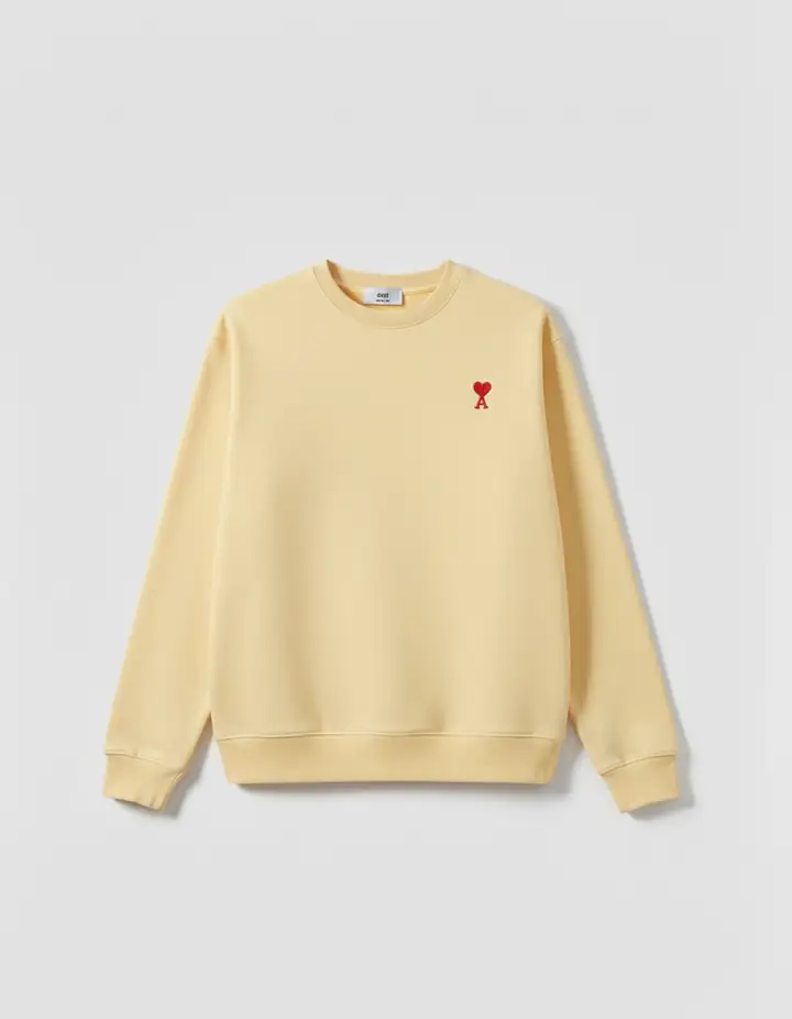 AP Premium Logo Detaylı Sweatshirt - Sarı