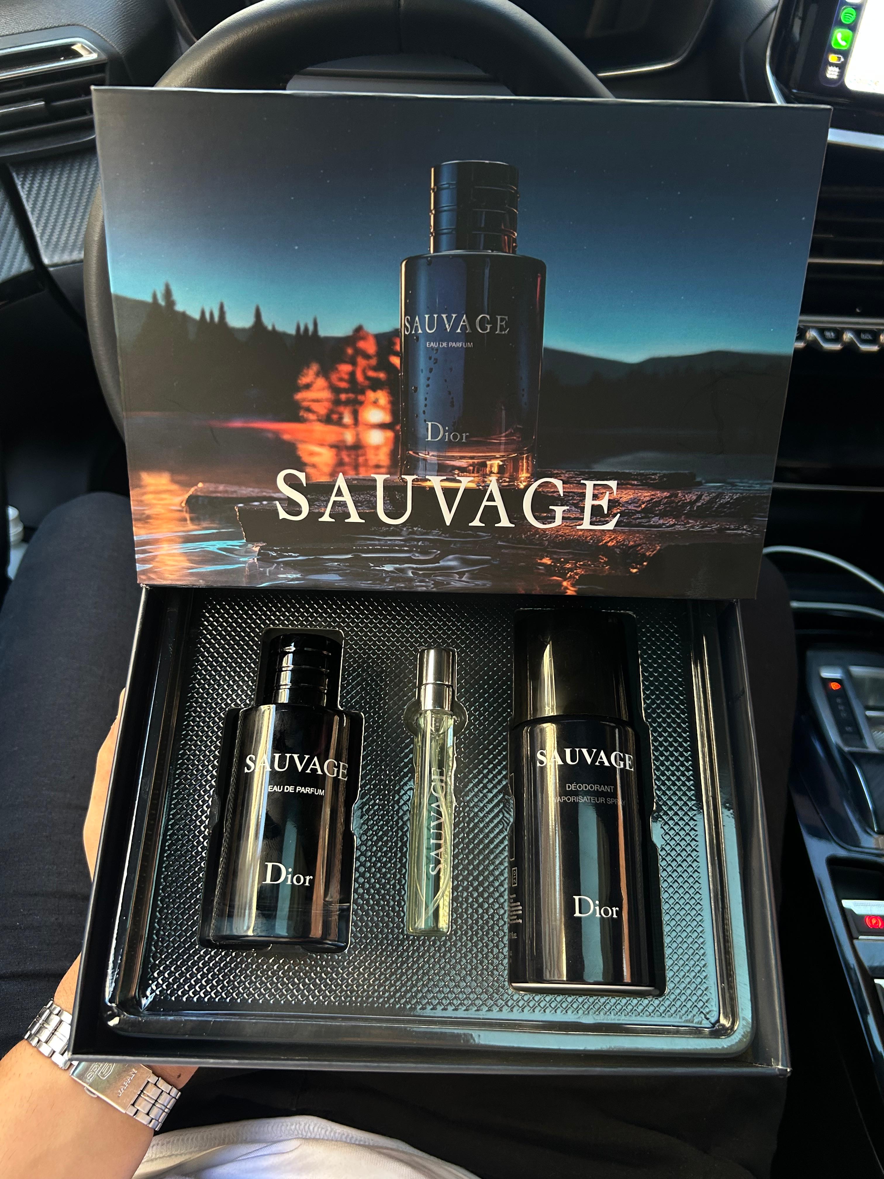 Sauvage Dior Premium 3'lü Özel Set 