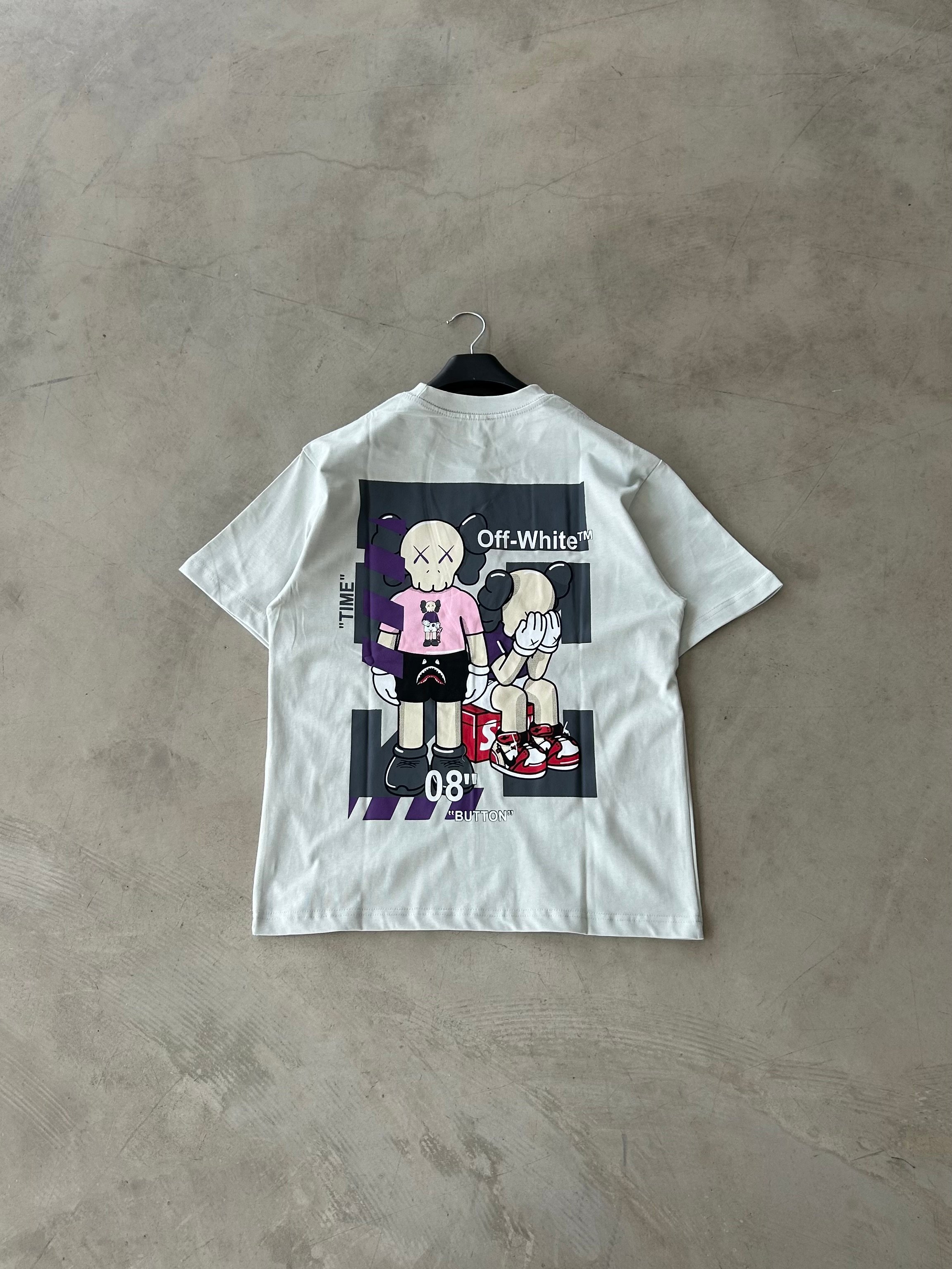 OW Arka Baskılı Premium Basic Tshirt