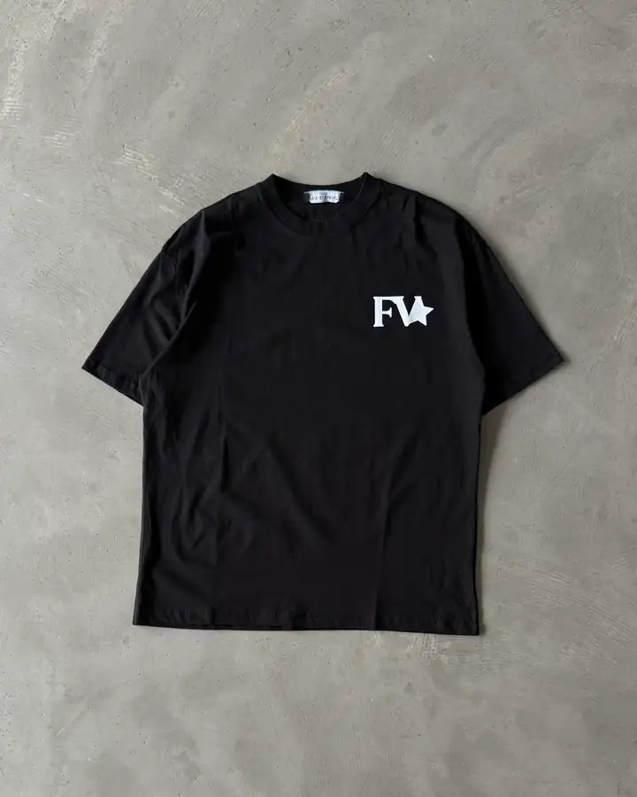 Sol Göğüs Logo Baskılı T-Shirt