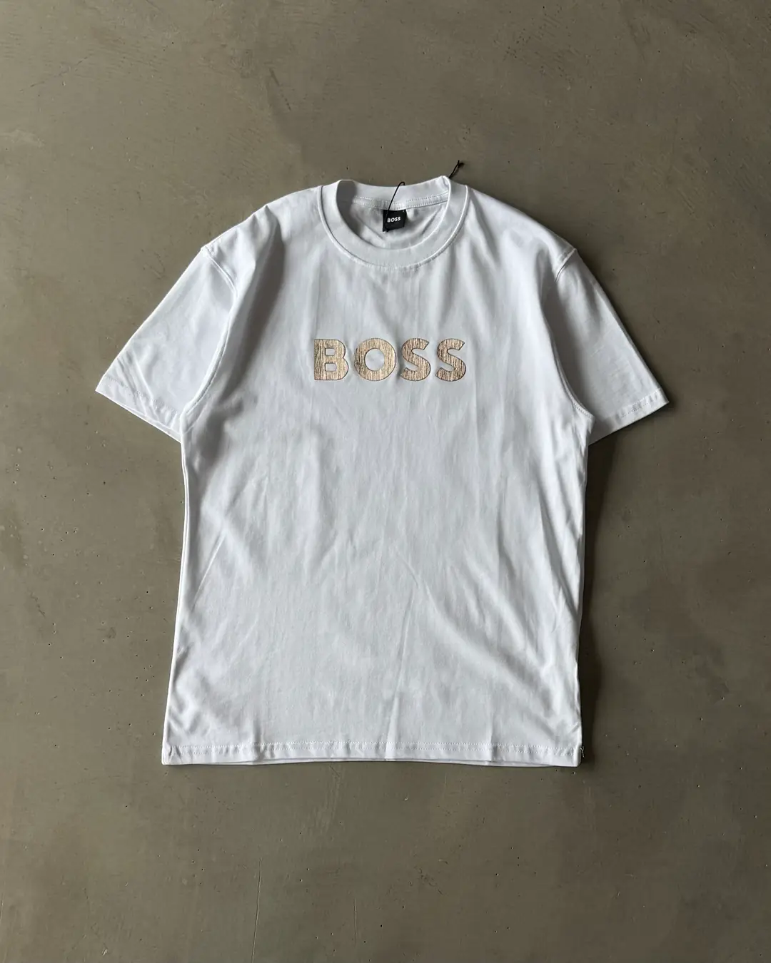 " BOSS " Basic Yaka T-Shirt