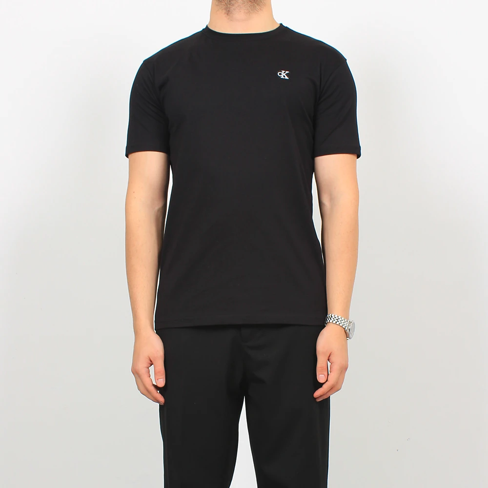 Göğüs Logo Nakışlı T-Shirt