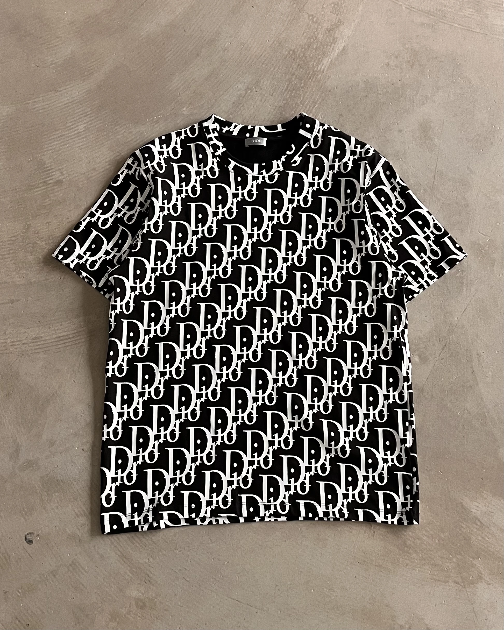 Full Logo Baskılı Basic T-Shirt