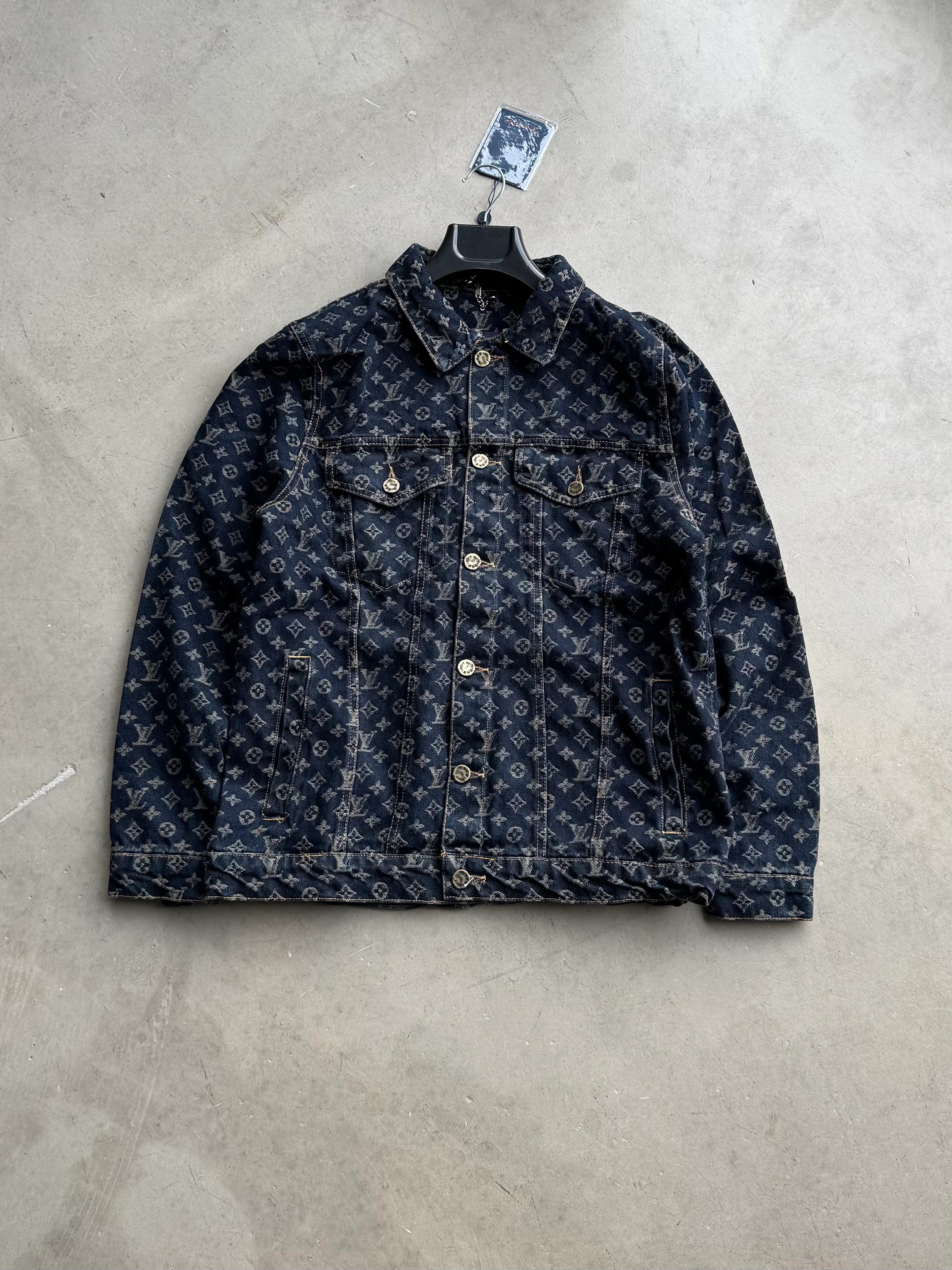 LV Extra Premium Detaylı Kot Ceket