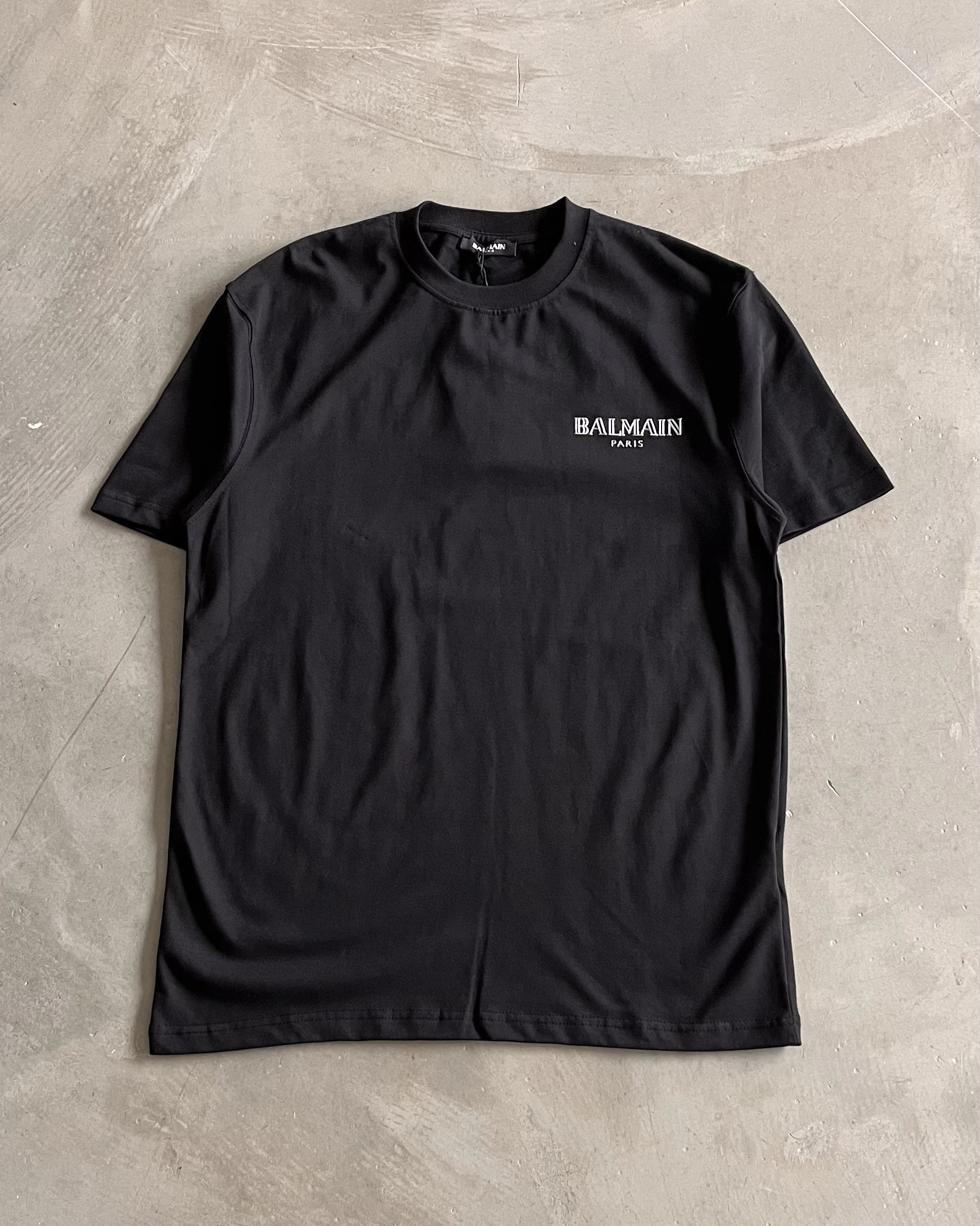 Sol Göğüs Logo Baskılı Basic T-Shirt