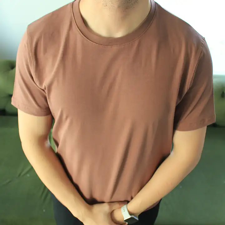 36 Regular Fit Tshirt  - Kahverengi