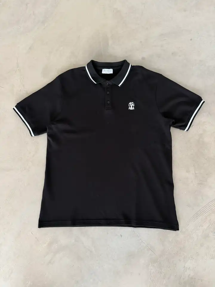 Nakış Detaylı Polo Yaka T-Shirt