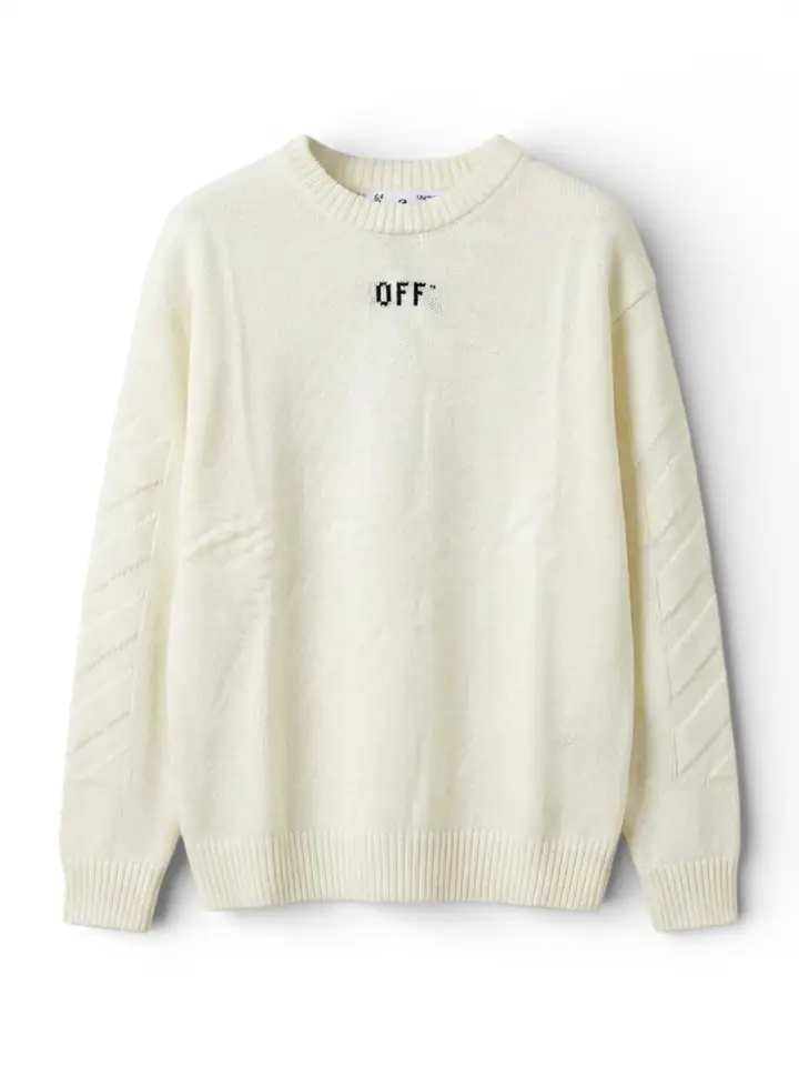 OF Premium Küçük Logo ve Sırt Detaylı Triko