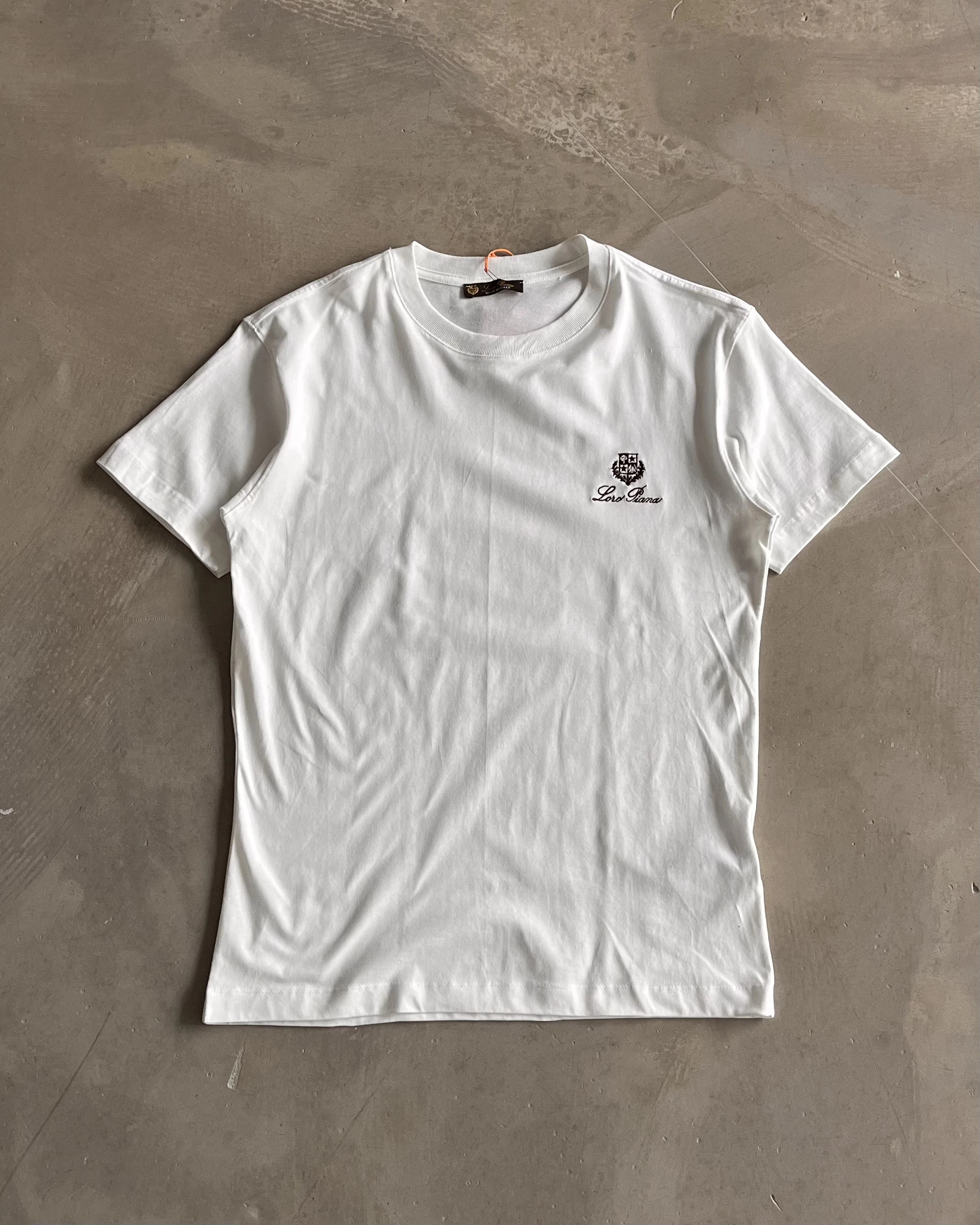 Nakışlı Logo Detaylı Basic T-Shirt