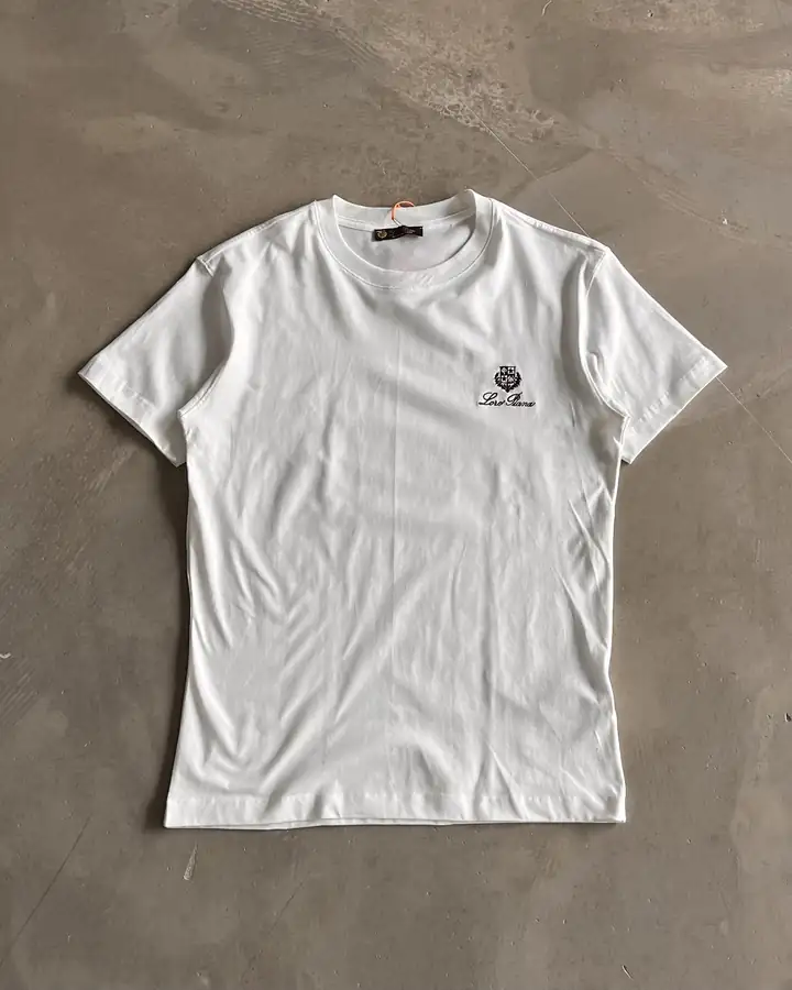 Nakışlı Logo Detaylı Basic T-Shirt