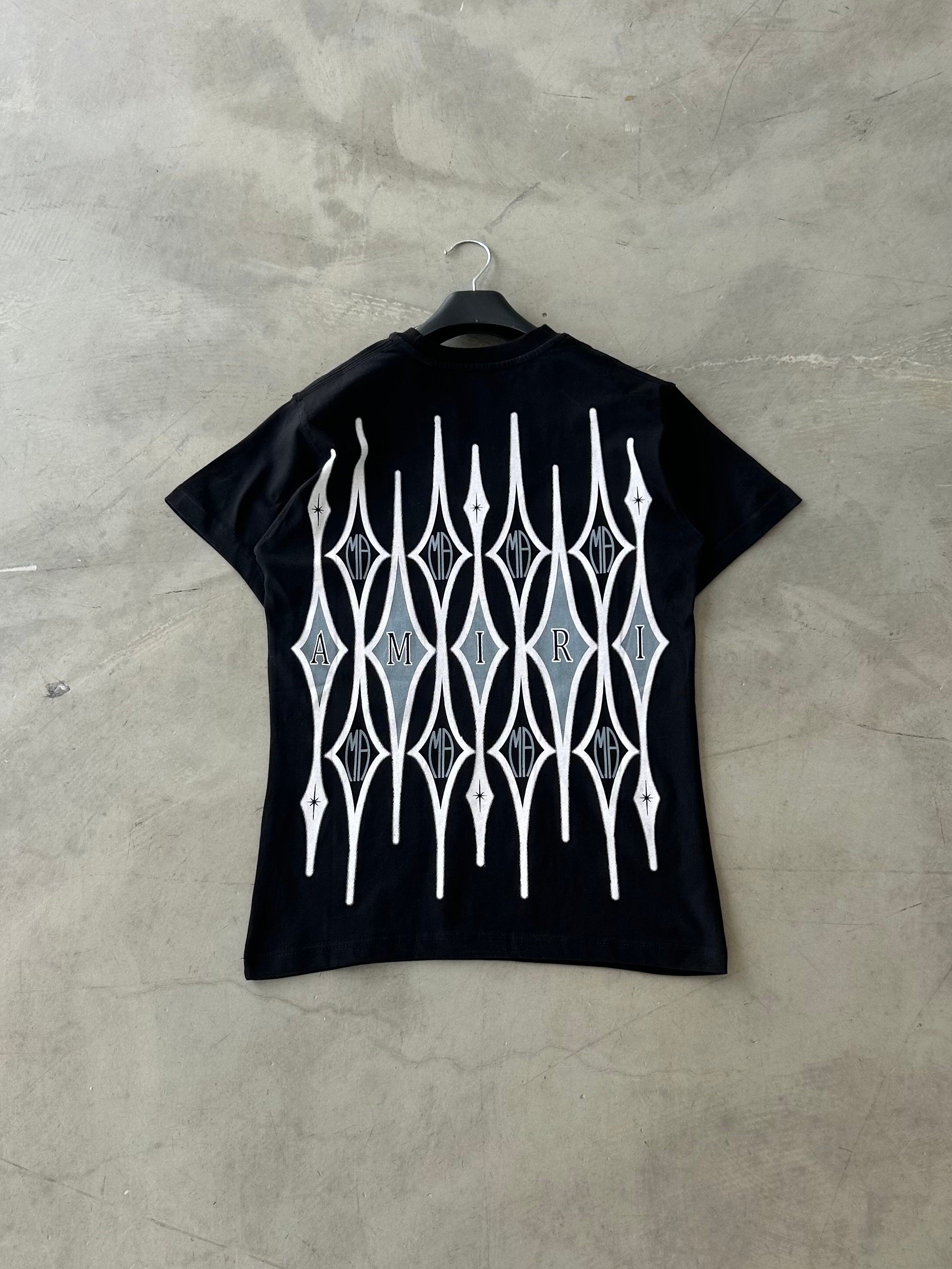AMR Sırt Baskılı Premium Basic Tshirt