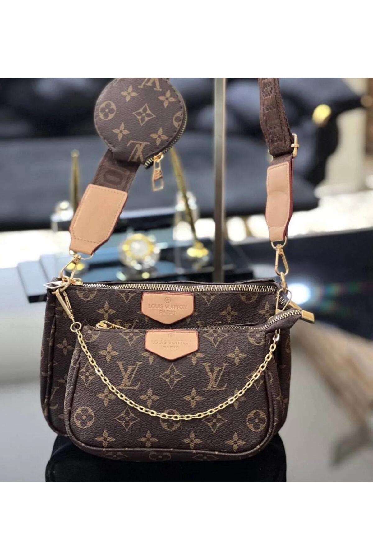 Lv Women's Strap Shoulder Bag