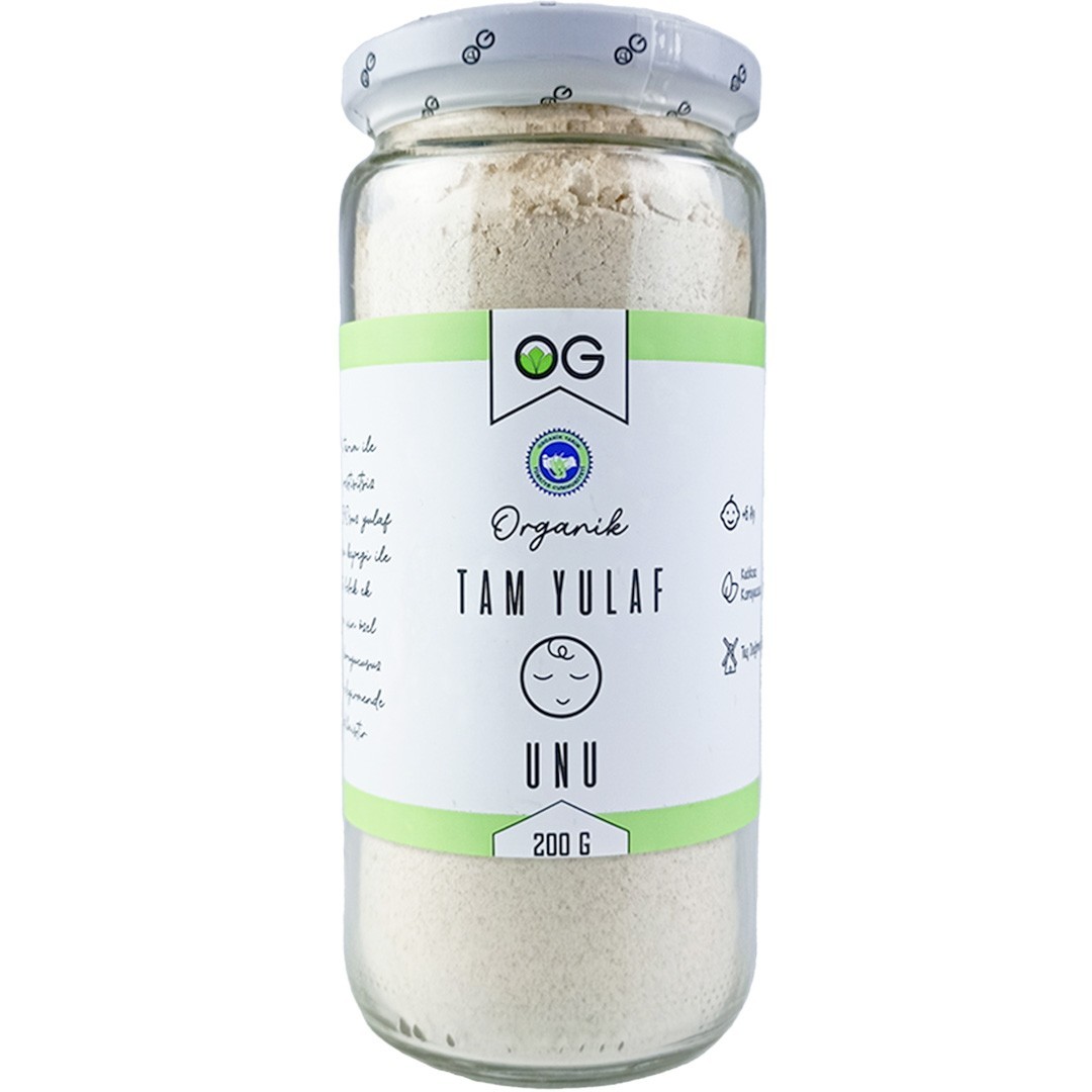 Og Organik Tam Yulaf Unu 200 Gr +6 Ay