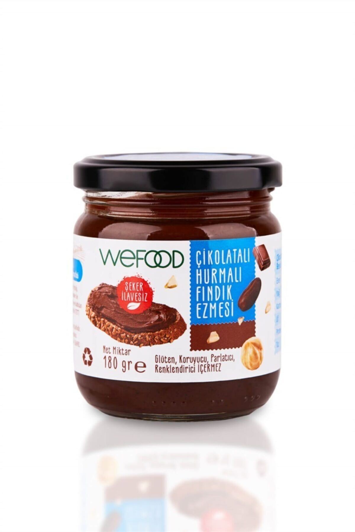 Wefood Çikolatalı Hurmalı Fındık Ezmesi 180 Gr