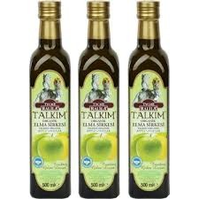  Ralila Organik Talkım Elma Sirkesi 3 x 500 ml