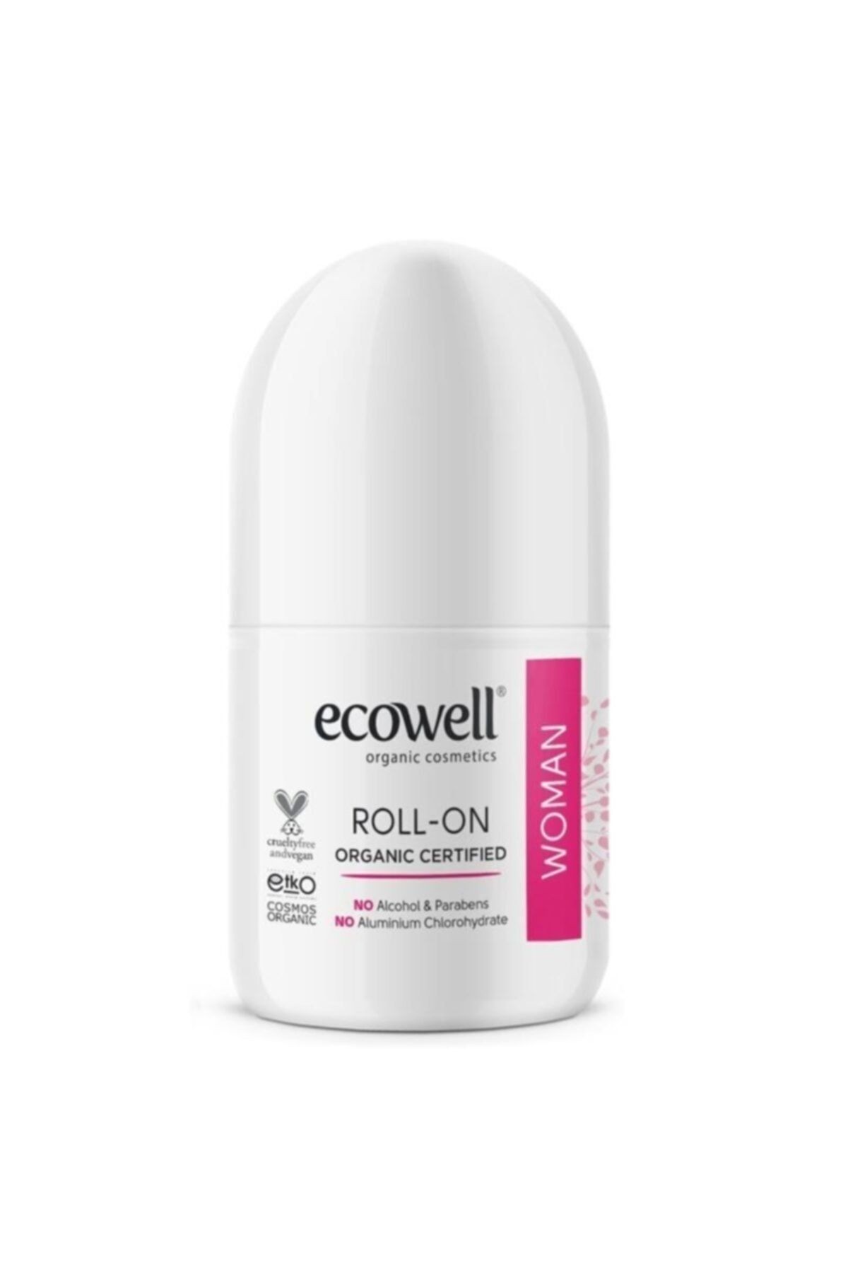 Ecowell Organik Roll On Deodorant Kadın 75 ml