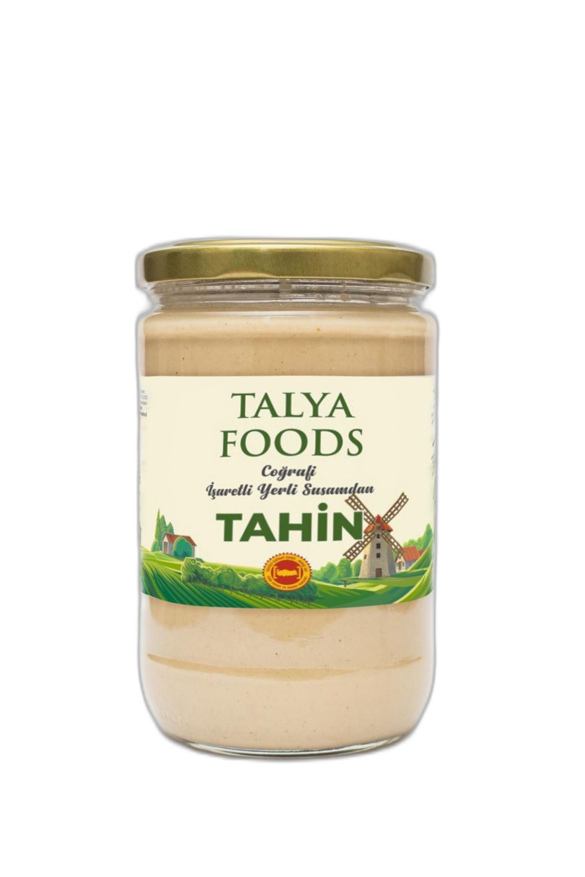 Talya Foods Glutensiz Yerli Kavrulmamış Tahin 1 Kg