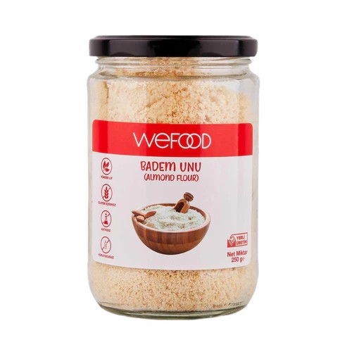 Wefood Glutensiz Badem Unu 250 gr 