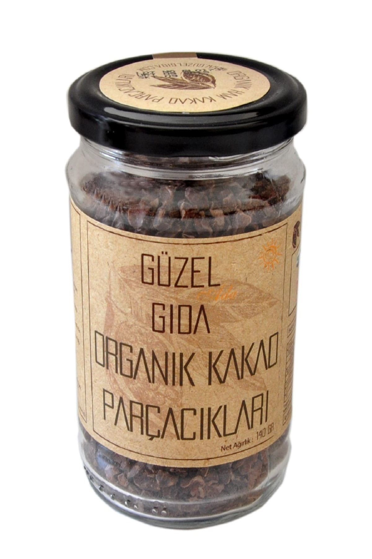 Güzel Gıda Organik-Ham Kakao Parçacıkları 140 Gr. Ham Kakako Tozu 150 Gr. -Hindistan Cevizi Yağı 300 ml.