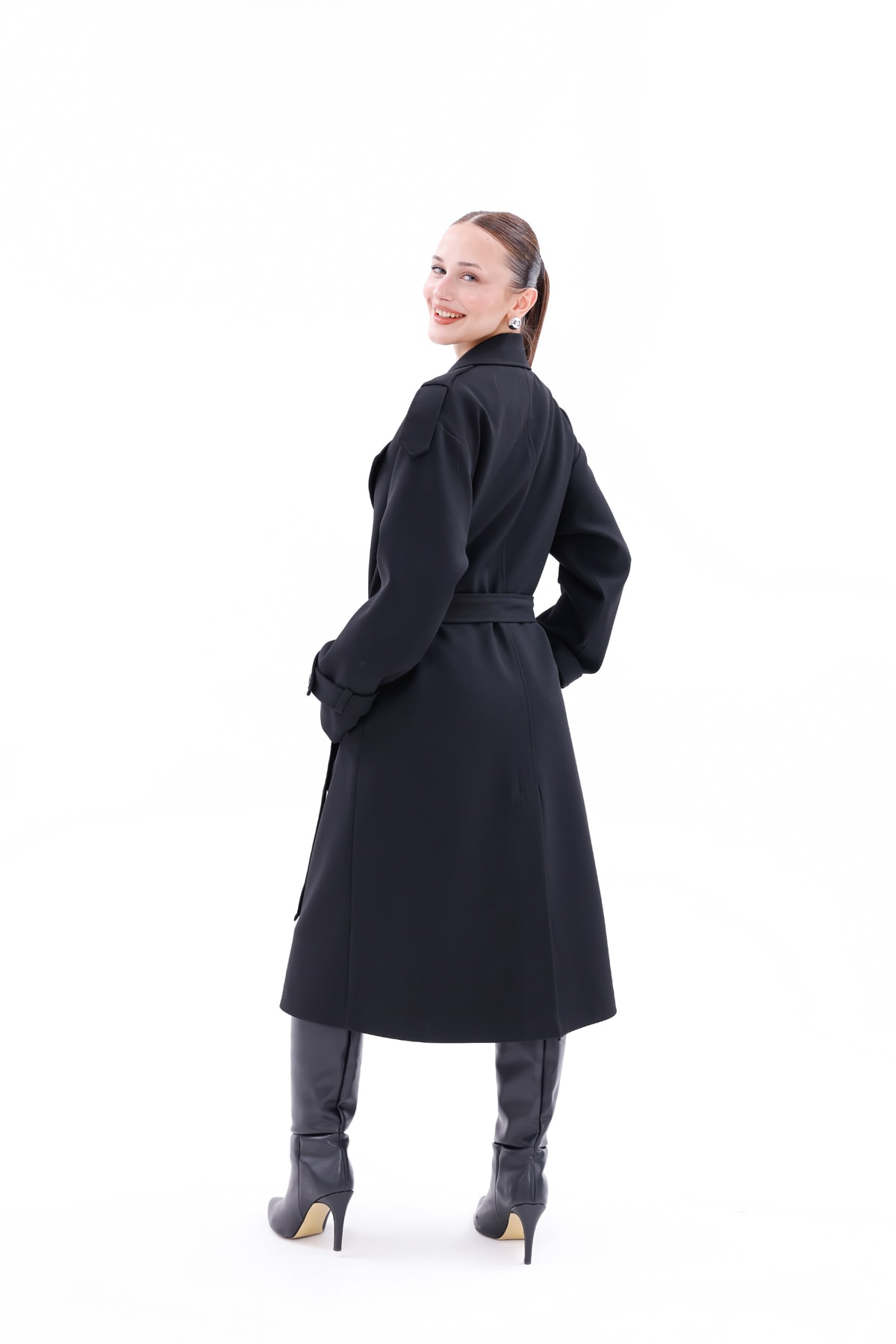  Kadın Trençkot Model Kaban