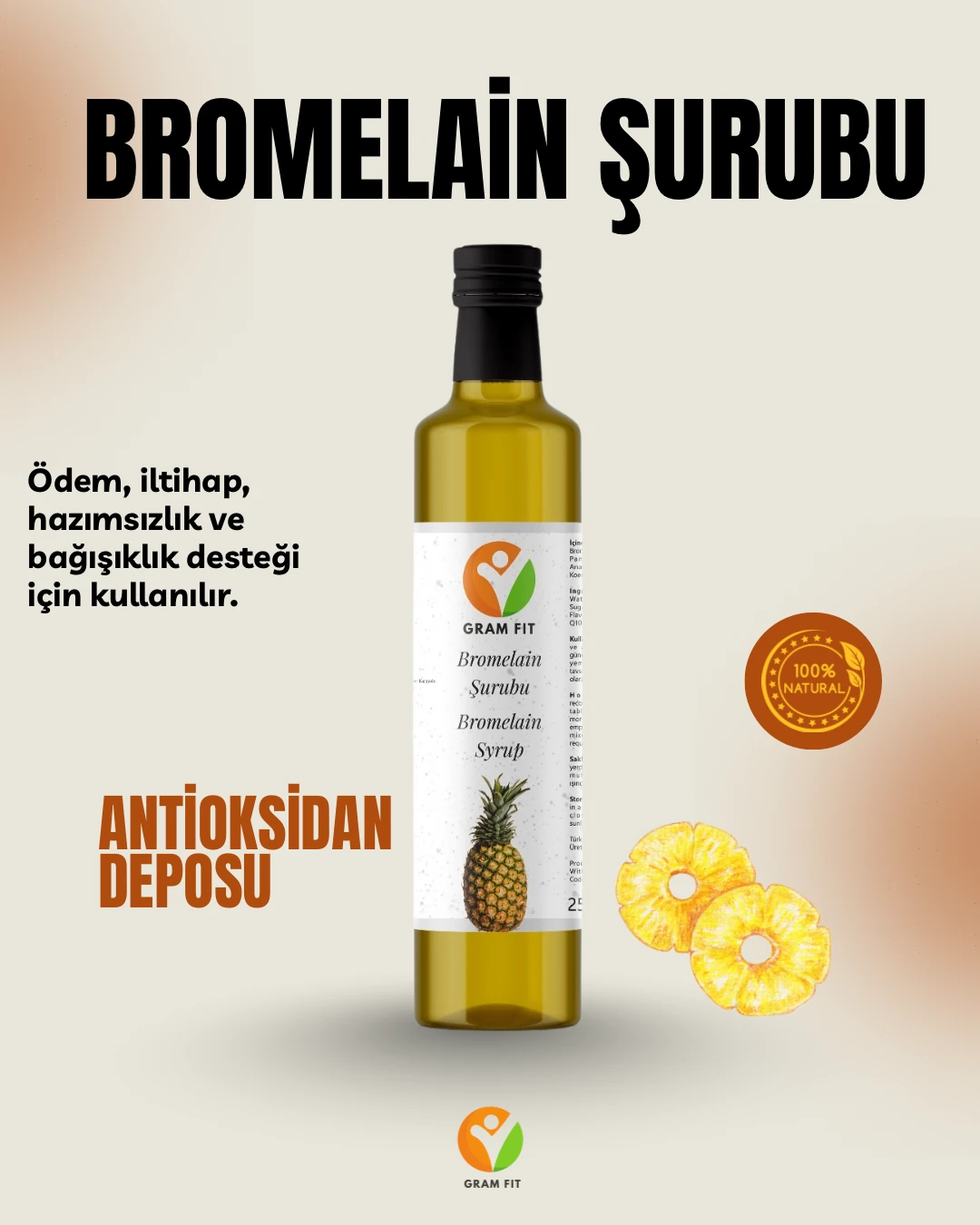 Bromelain Şurubu