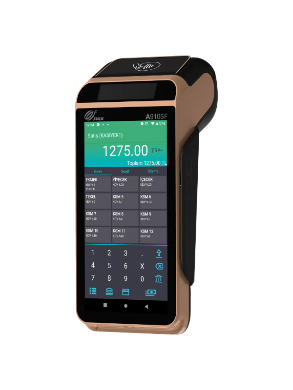 PAX A910SF Android Yazarkasa Pos