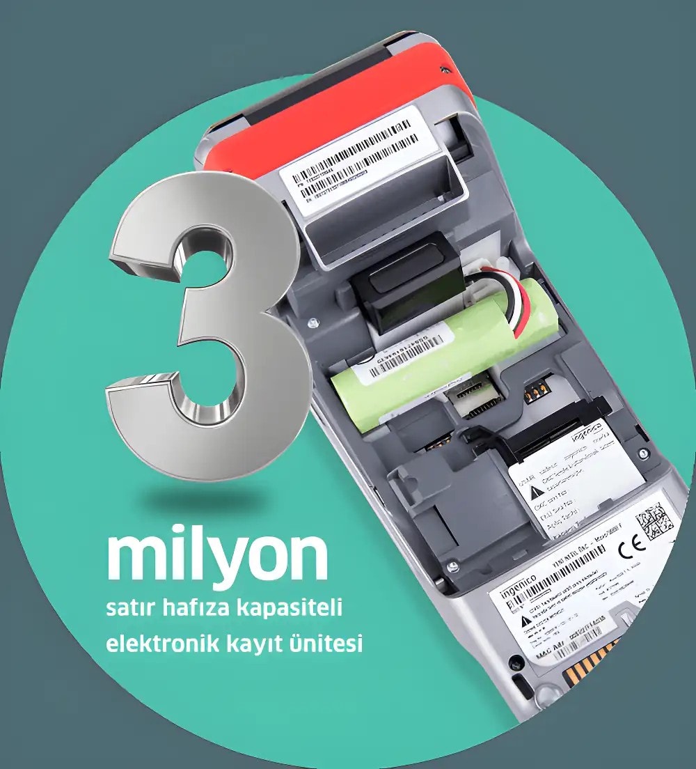 Ingenico Move 5000F 4G Yazarkasa POS | Açılışa Özel Fiyat