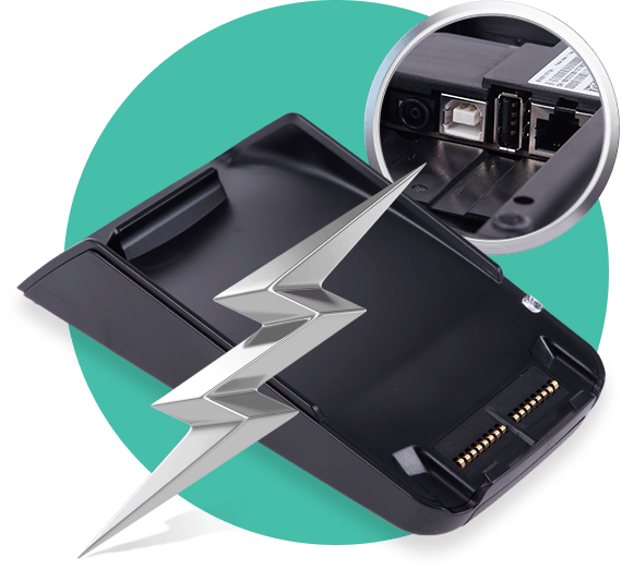 Ingenico Move 5000F Profesyonel Paket (Taşıma Çantası + 10 POS Rulosu)