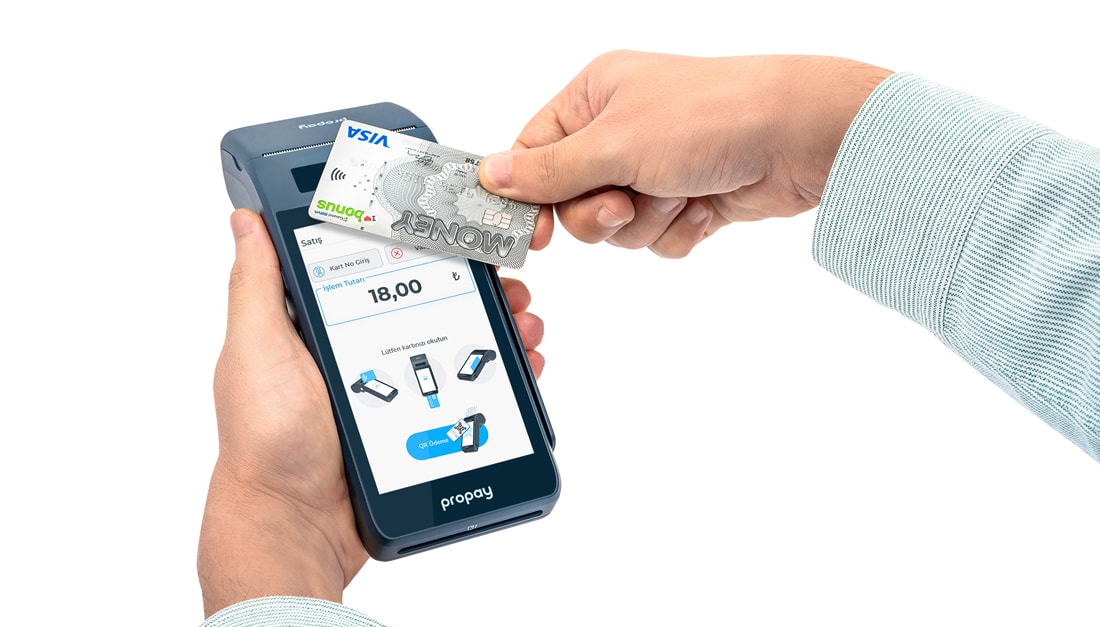 Propay P1000 ECR Android Yazarkasa POS | Android 13, 4G, 5” Dokunmatik Ekran