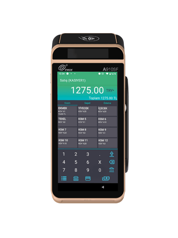 PAX A910SF Android Yazarkasa Pos