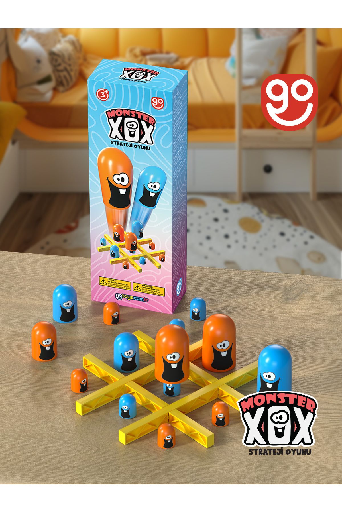Monster Xox Strateji Zeka Oyunu Kutu Oyunu