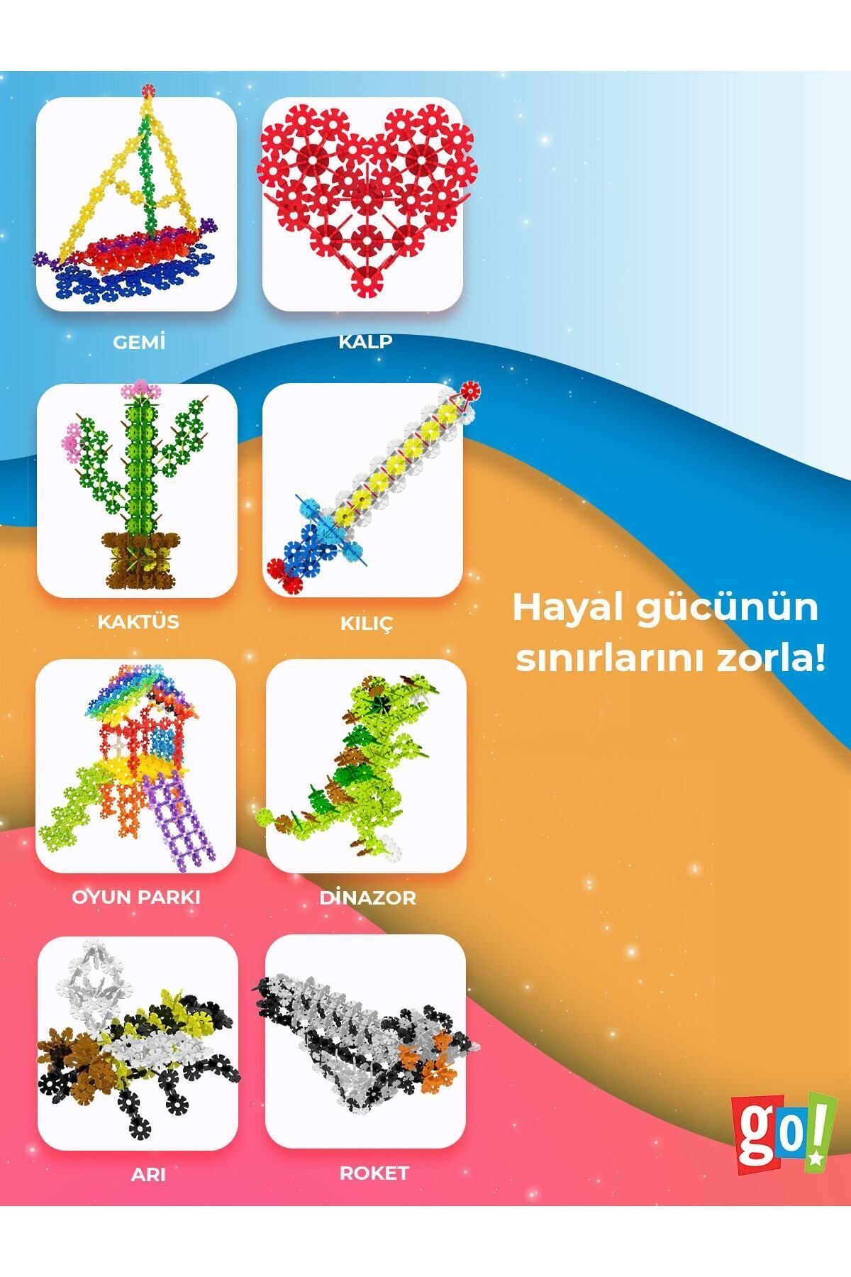 NewsSale Diskler 500 Adet Stem Eğitimi Uyumlu Kilitli Diskler Eğitici Oyuncak byrblsm 1022830
