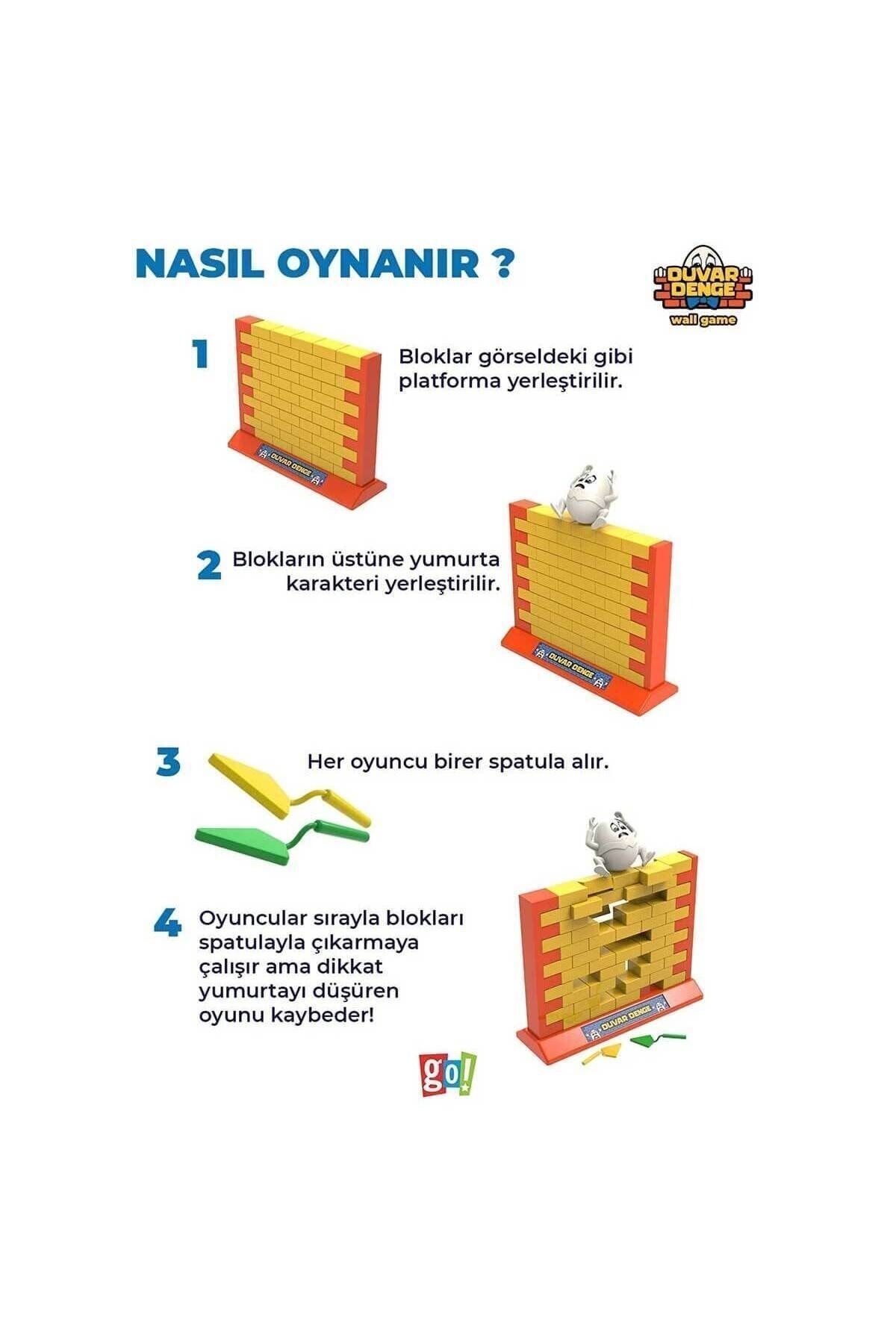 Wall Game Duvar Denge Oyunu Egitici Kutu Oyunu