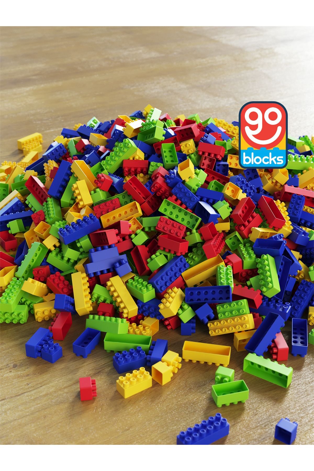 Go Blocks 80 Parça Yapı Blok Seti Multi Blok Saklama Çantalı Shopist